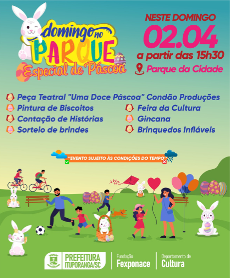No final de semana tem Domingo no Parque, Especial de Páscoa 